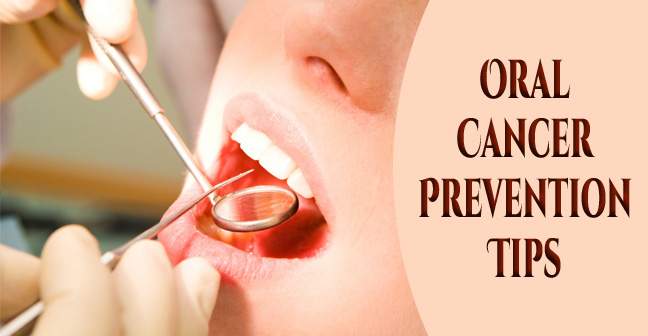 prevention of oral cancer