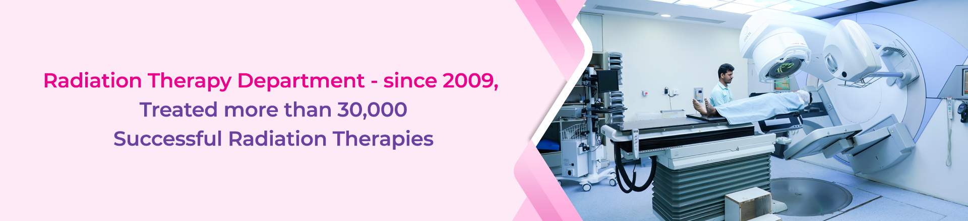 Radiation therapy department since 2000.